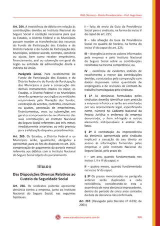 Apostila INSS Técnico do Seguro Social 