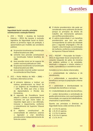 Apostila INSS Técnico do Seguro Social 