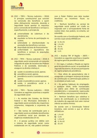 Apostila INSS Técnico do Seguro Social 