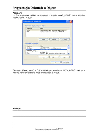 Apostila java completo | PDF