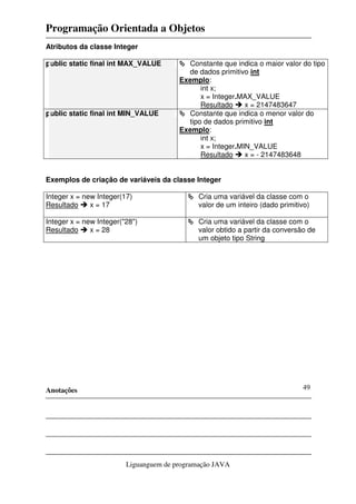 Apostila java completo | PDF
