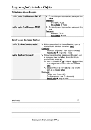 Apostila java completo | PDF
