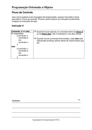 Apostila java completo | PDF