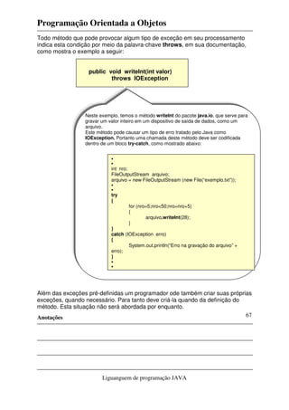 Apostila java completo | PDF