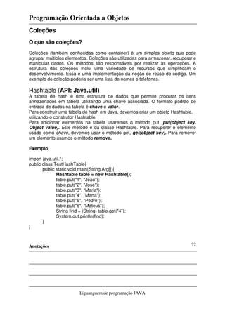 Apostila java completo | PDF