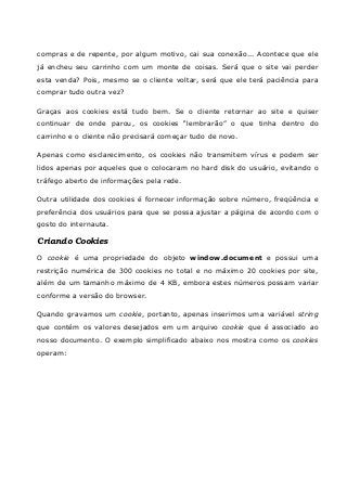 Javascript - Aplicações Interativas para a Web