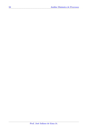 58                         Análise Dinâmica de Processos




     Prof. José Juliano de Lima Jr.
 