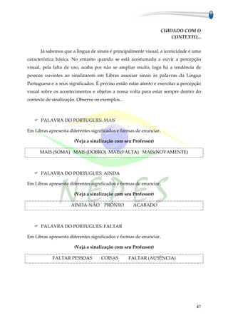 Apostila Libras Intermediário