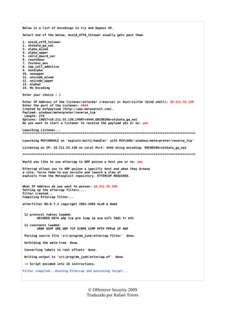 Apostila metasploit | PDF