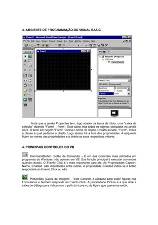 Apostila microsoft visual basic | PDF