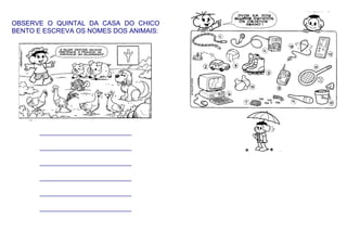 Apostila Turma da  Monica