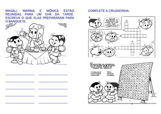 Apostila Turma da  Monica