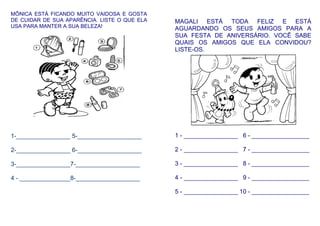 Apostila Turma da  Monica