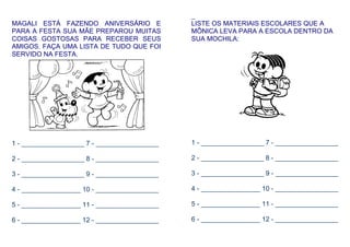 Apostila Turma da  Monica