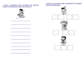 Apostila Turma da  Monica