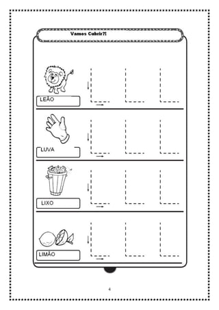 ALFABETIZAÇÃO - Apostila método fônico - II pdf - Escola em Casa