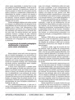NP                        SI                                        EE
                                                                                                                                    E
                                                                                                                                                         EE                           N
            SI                                                                                          EM                        PE                                               SI
                            EM                        EM                        NP                    PE                       SI
                                                                                                                                 N                     NP                                          EM
                                                    PE                        SI                     N                                               SI                                          PE                          EM
                          PE                       N                                               SI                                                                        EM                 N                         PE
EE
   M
                       SI
                         N                       SI                                                                       M soas,Ecom criançasE- trabalhamos então com sujei-
                                                                                                                                                 EM                                           SI                       N
                 volver essas capacidades, é preciso focar os sig-     EM                                            EE                                                 NP                                           SI
                                                                     E                      E fato de as le- tos Nvivos e pulsantes, e com conhecimentos em EM
                                                                                             M                      P                        P                       SI
                                       EM
               Mnos gráficos do sistema alfabético.E O          NP                      P                    SI
                                                                                                                 N                     SI                                               EM                                         NP
                                                                                                                                                                                                                                       E
            EE tras serem estáveis,I de aparecerem sempre na constante ampliação, revisão e transformação.SINa
                                   PE                         S                      IN                                                                                               PE                    EM
         NP                      N                                                 S                                                                        EM                   SI
                                                                                                                                                                                   N                     PE
      SI                      SI
                 mesma posição Eno interior de uma palavra escrita, EEMescola eNna vida, encontramos aIN
                                                     M                                                                                                  PE                                               multiplicidade de
                                                                                                    EM                                             SI
                                                                                                                                                                                                    S
M                ajuda a criançaEou o adolescente a desenvolver asP sujeitos e de modos de viver, pensar eEEM Mas M
                      M                         P                       EE
                                                                           M
                                                                                                 PE                      IN                                              M                                             ser.
                   EE                        N                                                                         S                                              EE
                                           SI de analisarP a palavra IN (aquela a encontramos também características eINP
                                                                   N                       S oral                                                                                           EM                    marcas que E
                                                                                                                                                                                                                                          E
                                                                                                                                                                 NP
                 capacidades
               NP                                                SI                                                                      EM                                               E                    S                     NP
            SI que a notação escrita se refere) em seus segmen- nos identificam como seres humanos, pertencentes
                                                                                                             EM                        E                       SI                     NP                                          SI
                                EM                                                 M fundamental para INPum período histórico, aI uma região geográfica e a
                                                                                                          PE                                                                        S                                                                   EM
      M                      PE
                 tos menores. Torna-se, portanto,      EM                       EE                     IN                        Sa                    M                                             EM                     M                       PE
    E                   SI
                           N                       PE
                 os estudantes conhecer as letras e refletirSsobre suas    NP                                                      tantos PEE                              M                       E
                                                                                                                                                                                                                       PE
                                                                                                                                                                                                                          E
                                                                                                                                                                                                                                               SI
                                                                                                                                                                                                                                                 N
PE                                             IN                       SI                                               M
                                                                                                                                                   outros agrupamentos que se entrelaçam.
                                                                                                                                                                         EE                    NP
                 relações comSos sons.                                                       EM                      EE                        IN
                                                                                                                                             SA escola fazPparte das criações humanas, é a
                                                                                                                                                                    N                        SI                   SI
                                                                                                                                                                                                                     N
               EM                                                                                                NP
                                                                                         PE podem auxiliar instituição, o lugar de nos fortalecermos, de nos      SI                                                                  EM
             E             Outras estratégias didáticas que
                                    EM                        EM                      IN                     SI                                                                                             M                     PE
          NP as crianças e os adolescentes aSse apropriar do sis- EEentranharmos nessa história com cada uma deIN
                                  E                      PE                                                                         M                                               EM
                                                                                                                                                                                                        PE
                                                                                                                                                                                                          E
       SI                    NP
                            Ialfabético deN           I escrita assumem a forma de brin- NP sas histórias, de nosPE                                      EM                                                                  S nos-
                 temaS                              S                        M                       EM                                                E
                                                                                                                                                                           SI
                                                                                                                                                                             N fazermos IN            fortes porque nos                          EM
                                                                          EE                     P E                       SI                      NP socialmente, compreendendoM força e PE      S
M                cadeiras com a língua. NP                            Leal, Albuquerque e RiosIN                                   integramos   SI                                                                 EE a                    N
                 EM
                E(2005) lembram           EM que brincar com a S   SI                       língua faz Eparte     M                a capacidade EM
                                                                                                                                                                                            M
                                                                                                                                                                 criadora do EE humano.PCompreen-
                                                                                                                                                                                         ser
                                                                                                                                                                                                                                         SI
                                        E                                                                                                                                                                      N
            NP                     NP                                                                         E
                                                                                                                                    EE
                                                                                                                                       M                       E                       P                    SI
                                SI                          M                        M                     NP
          SI das atividades queErealizamosEfora da escola des- Pdendo também a vida eIN luta dos homens através                                            NP                      Sa                                           EM
                 de muito cedo. NPE autoras NPE     As                                                  SI
                                                                              lembram que, quando SIN dos tempos, os conhecimentosMproduzidos Ee os     SI                                                                  P                      EE
                                                                                                                                                                                                                                                      M
  M                                               I                        I                                                                                                                        E
                                                                                                                                                                            Mas desigualdades criadas e as INP           IN
 E                    EM                         S
                 cantamos músicas e cantigas de roda, recitamos           S                     M                                  modos de produção,                     E                      PE                     S
                  PE
                 parlendas, Epoemas, quadrinhas, desafiamos osE co-                          EE                      M             diferenças.EM                     N PE                   SIN                                             S
               IN                         M
             S legas com diferentes Eadivinhações, estamos nos
                                                                  M                      NP                       E                       PE                      SI                                          EE
                                                                                                                                                                                                                 M
                                    PE                        E                       SI                     NP                        N
                                                                                                                                    SI Barbosa (1990) afirma que aprendizagem Een-                                                 EM
                               SIN com a INP                                                               SI lúdica volve risco,M não nos Edispomos a Icorrer ricos Pcom          EM                    NP                                           SI
                                                                                                                                                                                                                                                         N
    EM
                 envolvendo                            S linguagem de uma forma
                                                                             EM                                                                         EE e                   P                       S                    IN
 PE              e prazerosa.                                                                     EM                         M qualquerPpessoa –Sse não conseguimos desenvol-
                                                                                                                                                                            IN                                            S
                       EM                      M                         PE                     E                        EE                       SI
                                                                                                                                                    N
                                                                                                                                                                                                M                                            M
                   PE                        E                      SI
                                                                      N
                                                                                           NP
                                                                                                                        P          ver relações de confiança e Eafeto comEM alunos,PEE                              os
                N                         PE                                             SI                        IN
                                                                                                                                                                 EM                        PE
              SI           A organização do trabalho pedagógico: dificilmente construímosSIN
                                    SI
                                       N                                                                         S                     EM                                               uma relação de ensino- PE                  SI
                                                                                                                                                                                                                                      N
                           alfabetização                   M e letramento                                                           PE                      N PE                                         S IN
        M                                                E                        M                                               Naprendizagem.         SI
     EE                     M                        PE orientadores EEM      EE                                                SI                                            M lugar de encontro de mui-                  M                       EM
   P                     EEcomo eixos           SI
                                                   N
                                                                         N  P                      P                                          A escola é, então,
                                                                                                                                                                           EE                     M                     EE                      PE
 N
                    NP                                                 SI                      SI
                                                                                                 N                       M         tas pessoas; lugar de partilhaE de conhecimentos, SIN
                                                                                                                                                  M                    NP                      E                    NP
                  SI                                                                                                 EE                       EE                     SI                    NPlugar de conflitos, por-
                                                                                                                                                                                                                 SI
                                       EM                                                    Cecília Goulart     NP                      NP
                                                                                                                                   idéias, crenças, sentimentos,                         SI
                                   PE                        EM                       M                      SI                       SI                                                                                         EE
                                                                                                                                                                                                                                    M
          EM                   IN diálogo Eneste textoE trata da M
                                                         P                         E                                               tanto, uma vez que acolhe pessoasM
                                                                                                                                                           EM                                              diferentes, com
                                                                                                                                                                                                        Etensão viva P di-                              NP
        E                     S                       N                          P                                                                        E                     E M                    E                     Ne                      SI
    NP
                           Nosso                    SI                     SI
                                                                              N                       E organiza- EM valores e P                     IN
                                                                                                                                                        saberes diferentes. É na
                                                                                                                                                                            PE                    NP                      SI
 SI              ção do trabalho pedagógico nos anos/séries ini-                                  PE                      PE nâmicaSdesse movimento queSIorganizamos a prin- EM
                                                                                                                                                                         IN
                    EM                      M                                                  IN
                                                                                                                    SI
                                                                                                                        N                                               S
                                                                                                                                                                                                                e M
                 PE do ensino fundamental de noveSanos, conside- cipal função social da escola: ensinar PEEaprender NPE
                 ciais
                                        EE                       EM
              N rando que a cada ano recomeçamos nossa ação professoras, crianças, funcionários, famílias e todas                       E  M                                                                                          –
             I                       P                         E                      M                                                E                        M                       M                    N                     SI
            S
                                 SI
                                   N                      NP                       EE                       M                        P                       EE                      EE                    SI                                          EM
                 educativa com novas criançasPe adolescentes num SIN demais P
                                                        SI                                             P EE                        as                                           NP
                                                                                                                                                        Npessoas que fazem parte da comunida-
                                                                                                                                                                               I                                                                    PE
     M                                                                         N                                                                       I                                                                   M
    E            mundo em constante mudança. Daí a SIN
                         M                                                  SI                    necessidade                      de escolar.        S                       S                   EM                    EE                      IN
PE                    EEestudo contínuo, demandando, assim, atualiza-
                                              M                                                                          M                                                                     PEespera-se P a cri- S
                                                                                                                                                                                                                    N
                 NP
                 de
                                         PE
                                            E                        M                                               EE                       Do ponto de vista escolar,
                                                                                                                                              M                    EM                      SI
                                                                                                                                                                                             N                    SI que
               SIção e revisão de nossas práticas.EM
                                      N                          EE                                             NP                        EE
                                                                                                                                   ança de seis PE
                                                                                                                                        P                       anos possa ser iniciada no processo                                  EM
                                   SI
                           A forma comoSIorganizamos
                                                             NP                      PE o trabalhoS peda- SIN
                                                                                                               I
                                                                                                                                   formal de alfabetização, M N                                                                   PE                      E
        M                                                                         IN                                                                       SI                                              M
                                                                                                                                                                                 EE visto quePpossui condições
                                                                                                                                                                                                        EE                   SI
                                                                                                                                                                                                                               N                       PE
     EE                                                                         Sque atribuímos à es- de compreender e sistematizar determinados conhe-                                                                                             N
                 gógico está ligada ao sentido
                           M                     EM                                                EE
                                                                                                      M                                                                      NP                    N                                              SI
 NP                    EE e à sua função social; aos modosPcomo enten- cimentos. Espera-se, também, que tenha condições,   EM                      M                      SI                     SI
                 colaP                       PE                       EM                      IN                      PE                     PE
                                                                                                                                                 E                                                                  EM                    M
                  IN
                Sdemos a criança; aos NPE IN                     sentidos queSdamos à infân-                      IN               porINexemplo, de permanecer mais tempo concen-E
                                                                                                                                                                   M                      M                      PE
                                        S                      I e aos processos de ensino- trada em umaEE       S                     S                                               EE                     IN                     PE
                 cia e à M        adolescência               S                       M                                                                       NP atividade,P além de terS certa autono-                          SI
                                                                                                                                                                                                                                  N                      S
       E                     E                                                 P EE
         M aprendizagem. Bem como a outras instâncias, rela- mia em relação à satisfação de necessidades bási-
                               E                                                                       E M                     M                          SI                    SI
                                                                                                                                                                                   N
    PE                   NP                        EM                       N                         E
                 cionadas aos bairros em que as escolasPestão loca-E cas e EMconvivência social. É PimportanteEEM
                                                                                                                              E                                                                   EE
                                                                                                                                                                                                     M
                                                                                                                                                                                                                        observar EM
IN                     SI                      PE                         SI                    IN                         P                      à
                                             N                                                 S                       IN                       E                      E variam IN criança para crian- NPE
                                                                                                                                                                         M                                          P
                                          SI
                 lizadas; ao espaço físico da própria escola; às Sca-                                                                         P
                                                                                                                                   queNessas respostas               E                      S de                  N                   SI
              EM
            E racterísticas individuais                       E EMdo(a)s professore(a)s e às çaSe a escolaSIdeve lidar de modo atento com essas
                                                                                       M
                                                                                                                                          I                      NP                                            SI
                                                                                      E
          NP peculiaridades deSINP formações profissionais e Me muitas outras diferenças.
                                EM                                                  E                     EM                                                                       EM                                                                 NP
      SI                     PE
                                                         suas                   NP                     PE                       E                                              PE                      EM                   EM                      SI
                           N                                                 SI                     N                        PE                       EM                     N                     PE                    PE
M
                 histórias de vida, etc.
                        SI                    M                                                   SI                                              PE                      SI
                                                                                                                                              Nossa experiência na escola mostra-nos que
                                                                                                                          IN a criança de seis anos encontra-se no espaço de EM                 IN                    IN
                           Nós, professores/professoras, a cada ano S
                                             E                                                                          vi-                     N                                             S                     S
                M                        PE experiências e novos modos de viver interseção da Eeducação infantil com o ensino fun-PE
                                                                 EE
                                                                     M                                                                       SI                    M
            EE vemos novas            N                                                EM                    EM                                                                                                                       N
                                    SI                      NP                      PE
                                                                                                                                                               E
                                                                                                                                                                                    EE
                                                                                                                                                                                       M                    M                      SI
          NP a prática pedagógica porque trabalhamos NPE pes- EEdamental.SSendo assim, o planejamento de ensino
                                                          SI                                             com                        M                       NP                                           EE
       SI                                                                      SI
                                                                                 N
                                                                                                      SI                        P
                                                                                                                                                          I                     NP                   NP                    EM
                          EM                                                                                                 IN                                              SI                   SI                                             EM
M                      P E                      EM                                                                         S                     M                                                                   N  PE                    PE
                 SI
                    N                       PE                       M                       EM                                                 E                     M                                            SI                   SI
                                                                                                                                                                                                                                           N
                                         IN                       EE                     PE                       M                         PE                    EE                      M
                                       S
                                                             NP                         N                     EE                       IN                     NP                       EE
         E M APOSTILA PEDAGÓGICA – CONCURSO S
                               M                           SI                        SI
                                                                                                         INP                          2011 – SISINPEEMP                           I N                   PE
                                                                                                                                                                                                           EM                  19
                                                                                                                                                                                                                               EM                    SI
                                                                                                                                                                                                                                                       NP
        E                    E                                                                          S                                                                        S                                          PE
   NP                     PE                                                EM                                                EM                                                                   SI
                                                                                                                                                                                                      N
                                                                                                                                                                                                                       SI
                                                                                                                                                                                                                          N
 SI                   IN                      EEM                       PE                      M                         PE                     E EM                   M                                                                    M
                     S                      P                        IN                      EE                       IN                       P                     EE                      M                                           EE
 