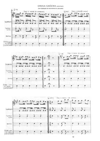 !
!
!
52
!"#$%&&'%(!"%&)SAPATEADO)
(com adaptação de instrumentos de percussão)
!
 