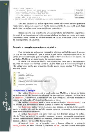 Apostila PhP com Wamp, 2a. parte