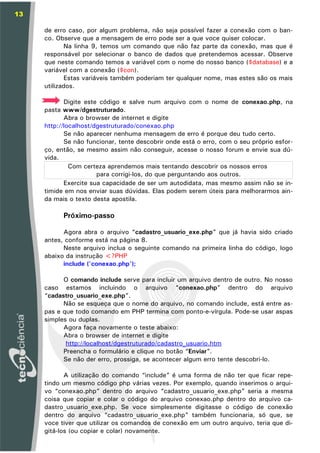 Apostila PhP com Wamp, 2a. parte