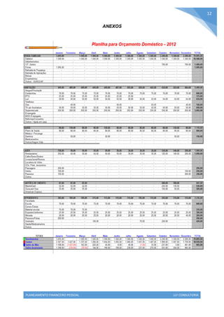 PLANEJAMENTO FINANCEIRO PESSOAL LLF CONSULTORIA
12
ANEXOS
 