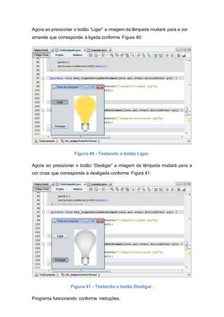 Apostila programação visual usando java e netbeans | DOCX