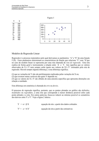 Apostila regressao linear | PDF