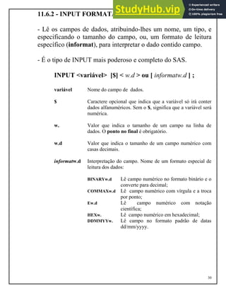 Apostila Sas | PDF