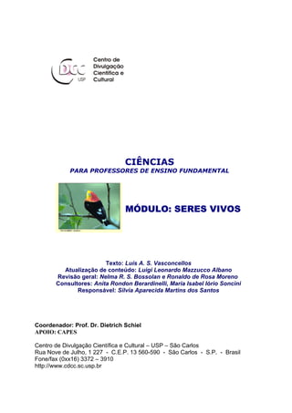 Apostila seres vivos- | PDF