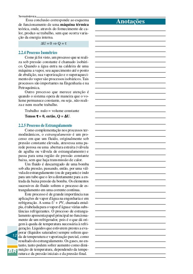 Termodinamica conclusão Termodinamica conclusão