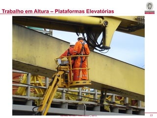 Trabalho em Altura – Plataformas Elevatórias

Bureau Veritas Presentation _ 2013

77

 