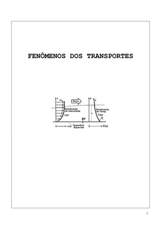 FENÔMENOS DOS TRANSPORTES

1

 
