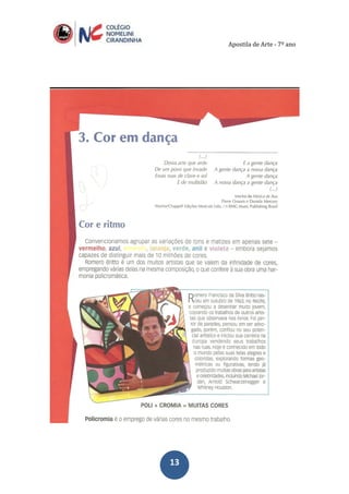 Apostila de Arte - 7º ano
1313
 