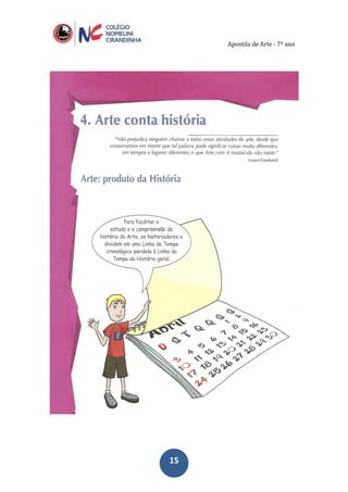 Apostila de Arte - 7º ano
1515
 