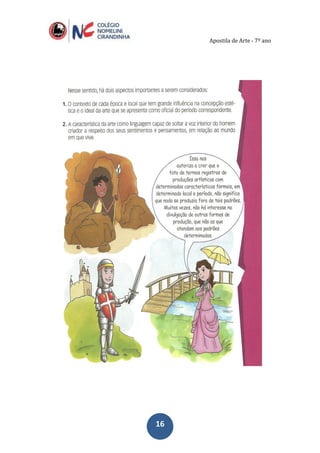 Apostila de Arte - 7º ano
1616
 