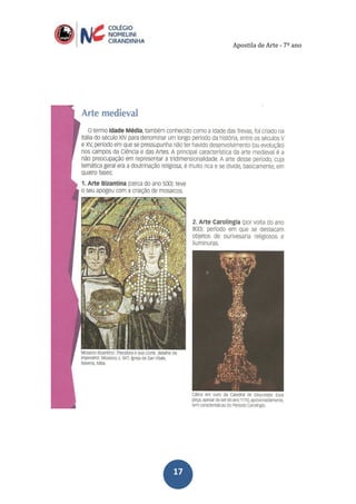 Apostila de Arte - 7º ano
1717
 