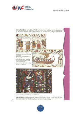 Apostila de Arte - 7º ano
1818
 