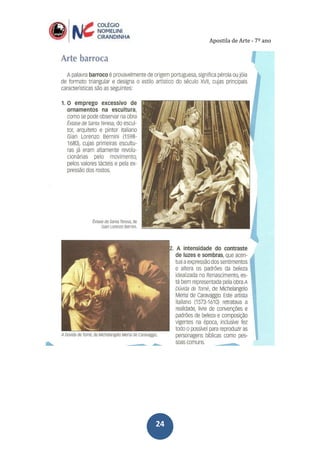 Apostila de Arte - 7º ano
2424
 