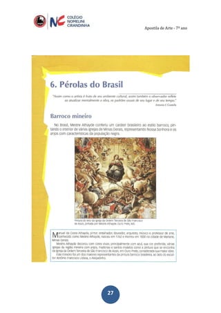 Apostila de Arte - 7º ano
2727
 