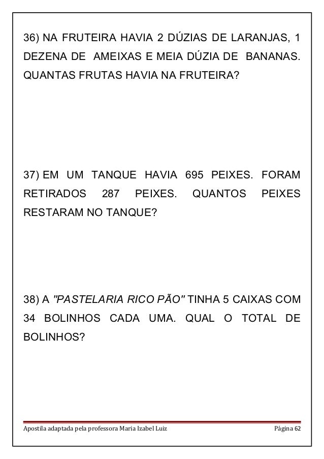 Probleminha de matemática Probleminha de matemática