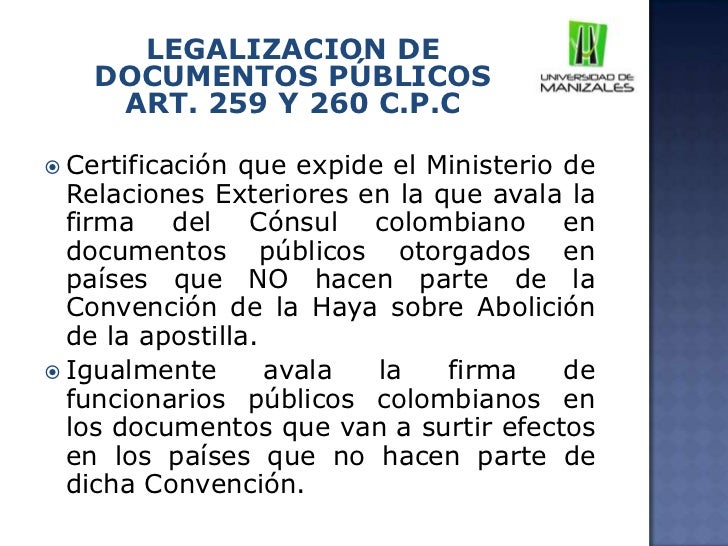 Convencion de La Haya Sobre La Apostilla