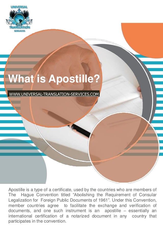 Apostille Translation