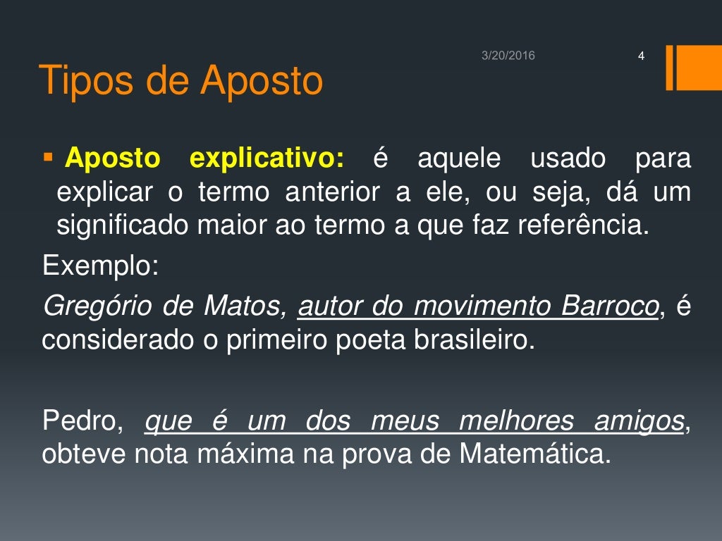 Exemplos De Apostos Explicativos - FDPLEARN