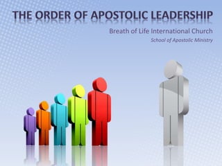 Breath of Life International Church
School of Apostolic Ministry
 