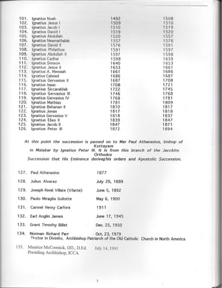 Apostolic succession ++karl 5
