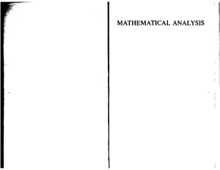 Apostol  mathematical-analysis
