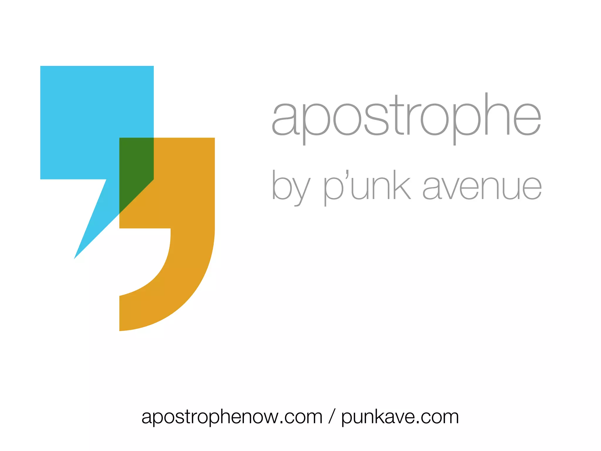 apostrophenow.com / punkave.com
 