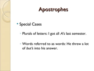 Apostrophes | PPT