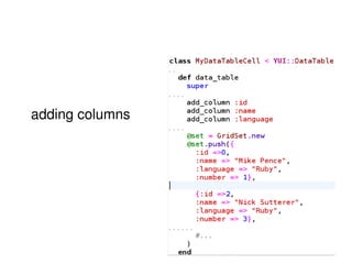 adding columns 