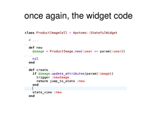 once again, the widget code 